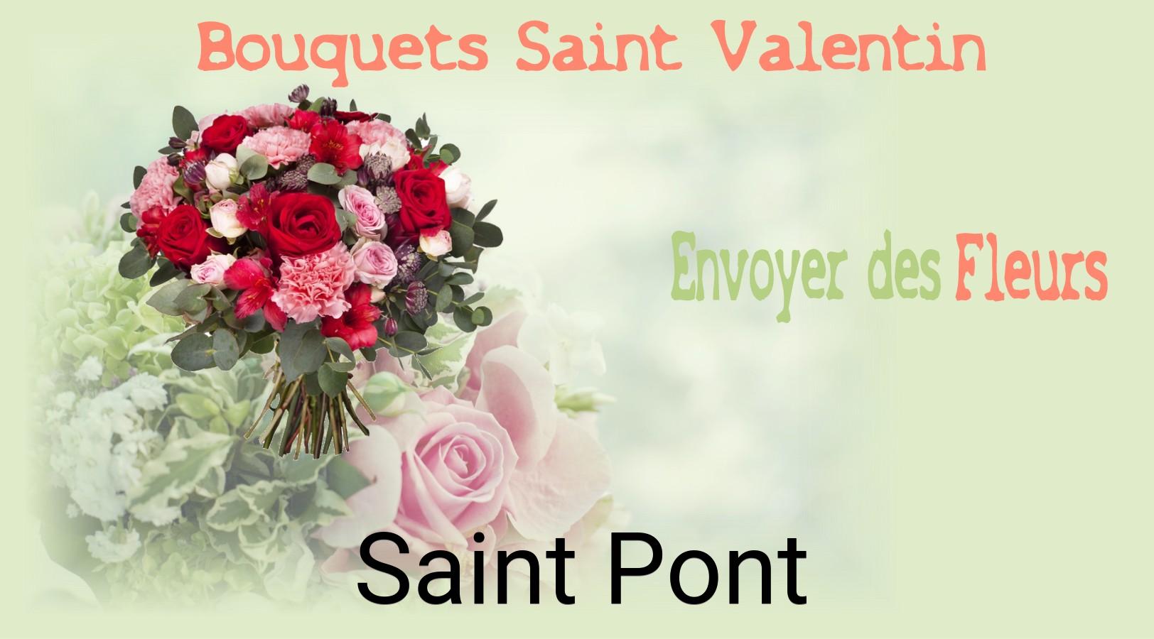 Roses de Saint-Valentin livrées à Saint-Pont
