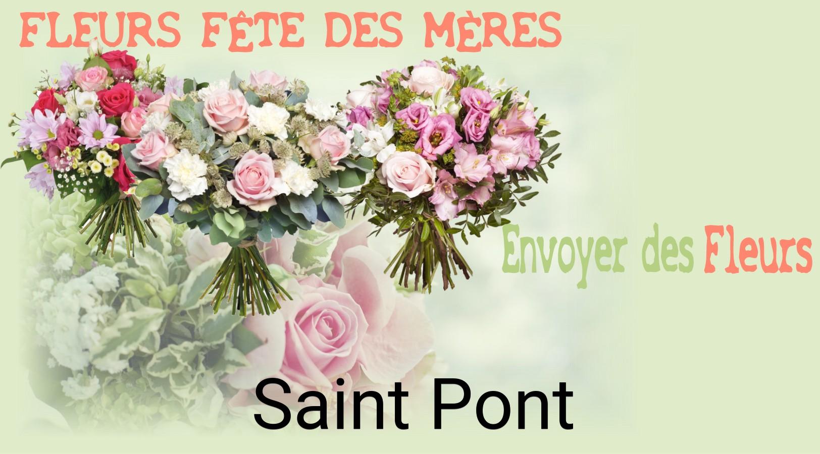 Bouquet de Fête des Mères livré à Saint-Pont